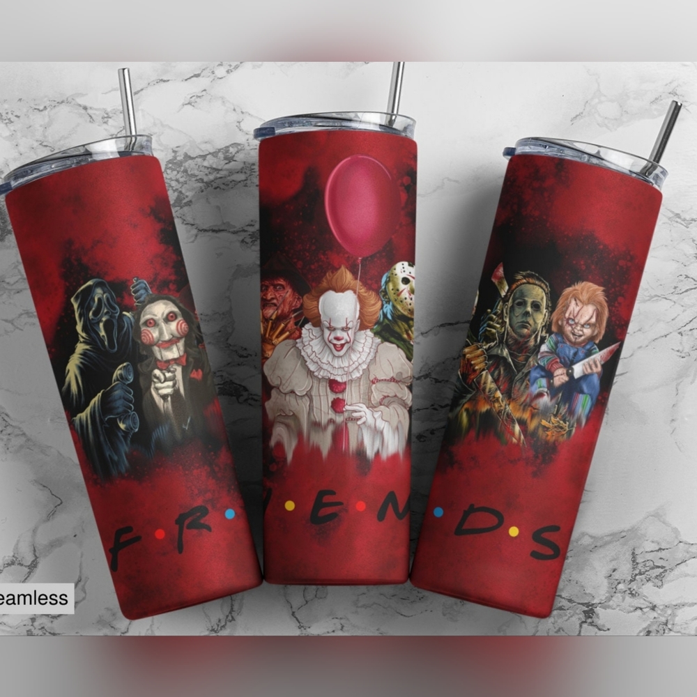 Halloween tumblers